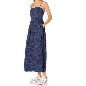 Goodthreads Georgette Floral Print Smock-back Cami Maxi Dress Size XXL NEW